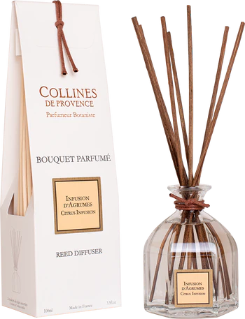 Collines De Provence Diffuser AROMABOUQUET PARFUMÉ INFUSION D'AGRUMES citrus