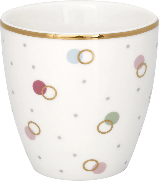 Greengate Mini latte cup Kylie white