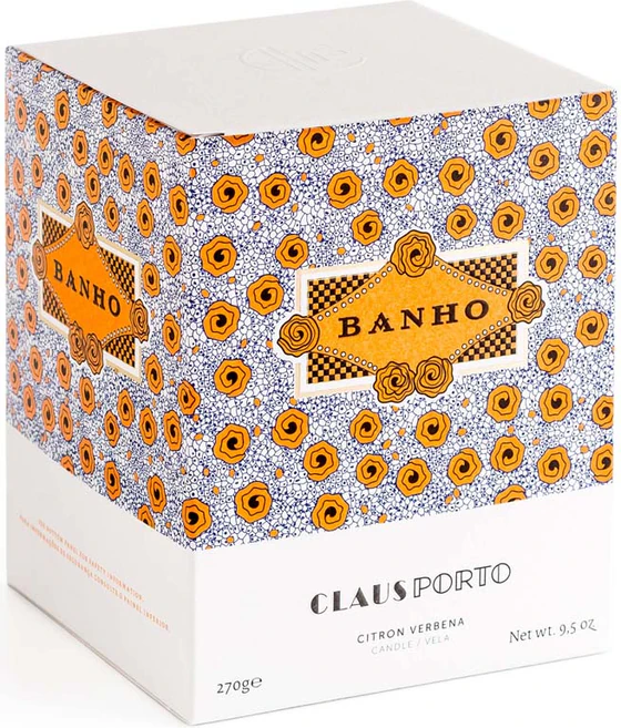 Claus Porto Banho Citron Verbena Duftkerze