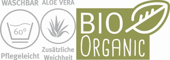 Paradies Anela Bio Winterdecke – Winterwarm, 2x200 g/m², 50% recycelt & Bio Baumwolle