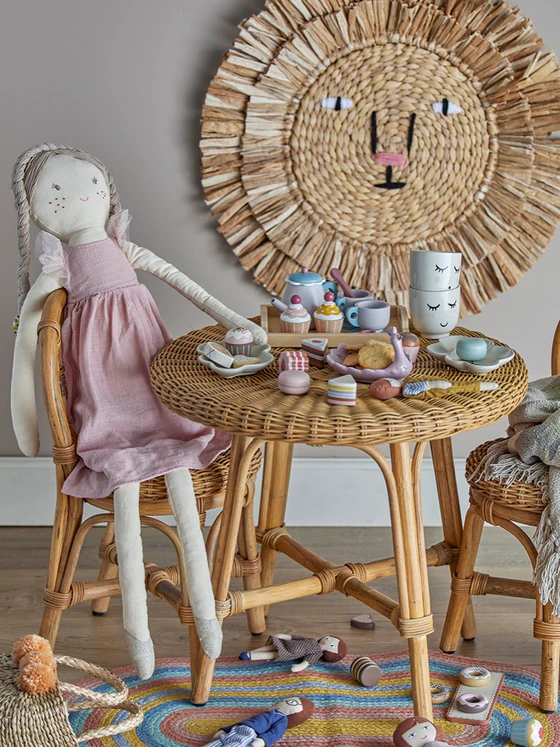 Holz-Spielküchen-Teeset Bloomingville Gentrim Grau FSC®100%