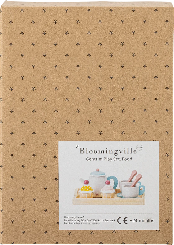 Holz-Spielküchen-Teeset Bloomingville Gentrim Grau FSC®100%