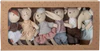 Stofftier-Set Bloomingville Animal Friends Rose Baumwolle