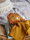 Kuscheltier-Decke Löwenkopf Braun Bloomingville MINI Baumwolle