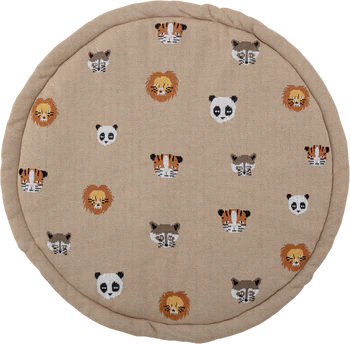 Baby-Spielmatte Braun 100cm Baumwolle OEKO-TEX® Bloomingville