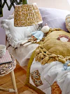 Dekokissen Bloomingville Elinna Gelb Baumwolle – Kinderzimmer Highlight
