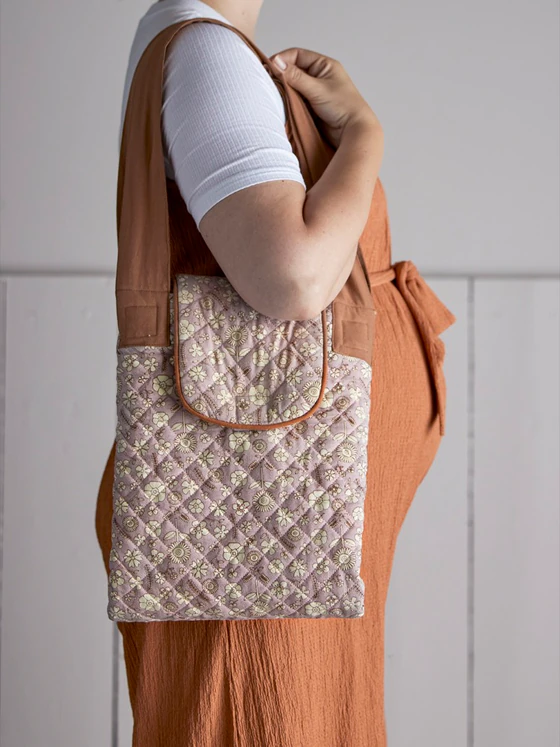 Wickelauflage für Babys Bloomingville Thanne Braun Baumwolle