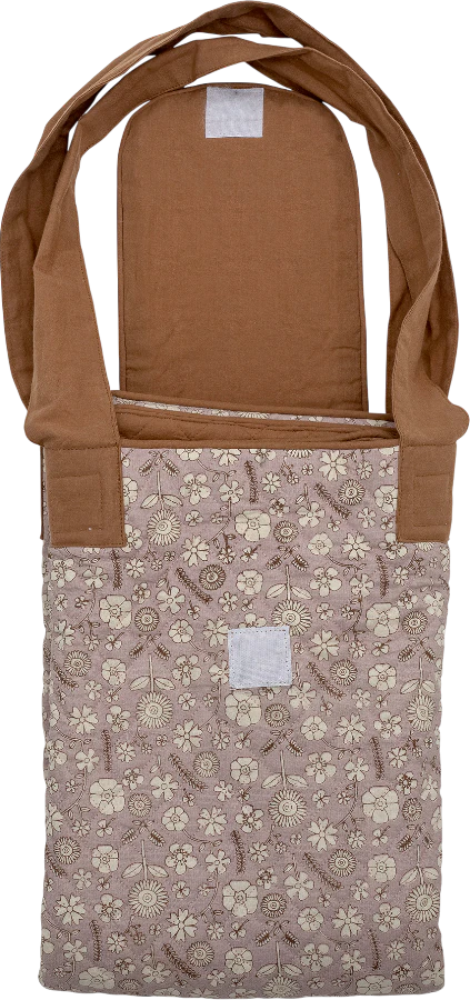 Wickelauflage für Babys Bloomingville Thanne Braun Baumwolle