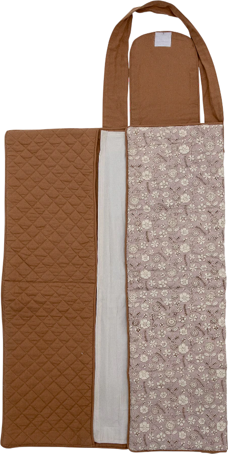 Wickelauflage für Babys Bloomingville Thanne Braun Baumwolle