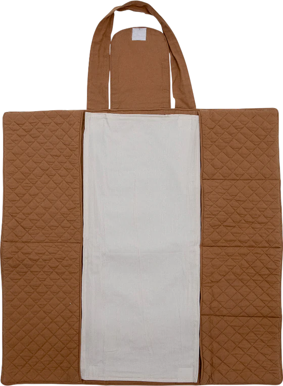 Wickelauflage für Babys Bloomingville Thanne Braun Baumwolle