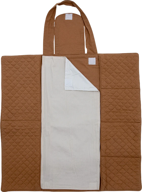 Wickelauflage für Babys Bloomingville Thanne Braun Baumwolle