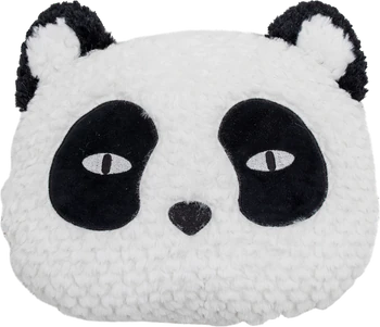 Kuscheltier-Kissen Panda Bloomingville Levi Weiß Polyester