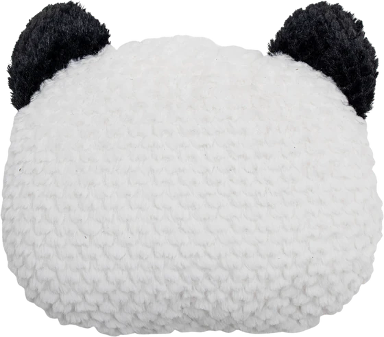 Kuscheltier-Kissen Panda Bloomingville Levi Weiß Polyester