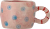 Kindertasse Bloomingville Nini Rose Steingut – Spülmaschinenfest