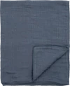 Babydecke Musselin Bloomingville Blau Baumwolle weich