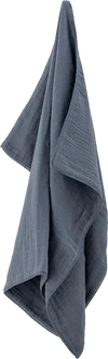 Babydecke Musselin Bloomingville Blau Baumwolle weich