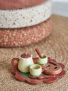Teeservice-Spielset für Kinder Bloomingville Bette Braun MDF