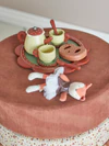 Teeservice-Spielset für Kinder Bloomingville Bette Braun MDF