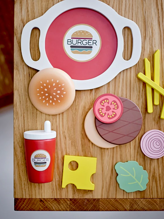 Spiellebensmittel-Set Holz Bloomingville MINI Jools Braun FSC