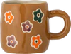 Kindertasse Steingut Bloomingville Addy Braun Unikat