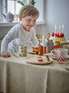 Kindergeschirr-Set Bloomingville Agnes Weiß Steingut Unikat