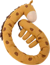 Kuscheltier Giraffe Bloomingville Ibber Orange Baumwolle