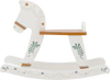 Schaukelpferd Kinder Bloomingville MINI Ruddy Weiß MDF