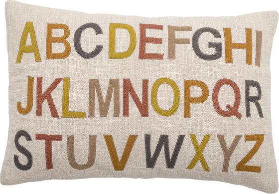 Dekokissen Kinder Lexi Natur Baumwolle – Bloomingville MINI