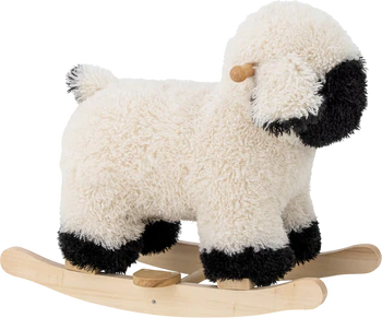 Schaukeltier Schaf Bloomingville MINI – Kuscheliges Polyester