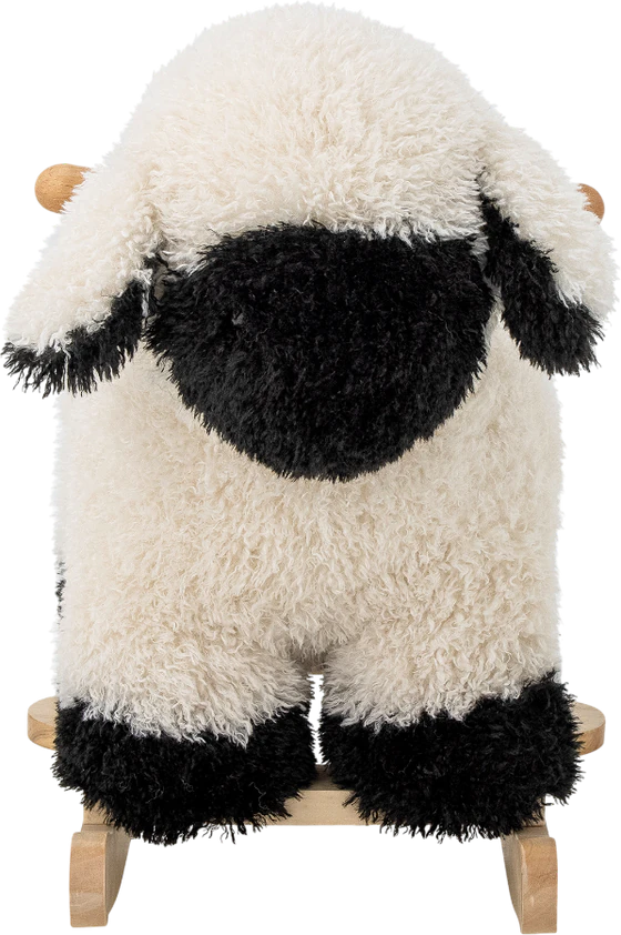 Schaukeltier Schaf Bloomingville MINI – Kuscheliges Polyester