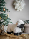 Schaukeltier Schaf Bloomingville MINI – Kuscheliges Polyester
