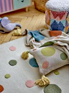 Kinderdecke Bloomingville MINI Clennie Natur Recycelt Punkte