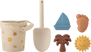 Sandspielzeug-Set Kinder Bloomingville Agnes Natur Silikon