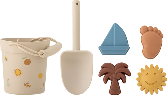 Sandspielzeug-Set Kinder Bloomingville Agnes Natur Silikon