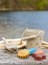 Sandspielzeug-Set Kinder Bloomingville Agnes Natur Silikon