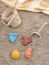 Sandspielzeug-Set Kinder Bloomingville Agnes Natur Silikon