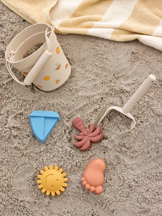 Sandspielzeug-Set Kinder Bloomingville Agnes Natur Silikon