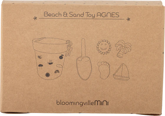 Sandspielzeug-Set Kinder Bloomingville Agnes Natur Silikon