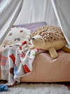 Kinderzimmer-Pouf Bloomingville Henny Braun Baumwolle – Weich & Gemütlich