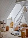 Kinderzimmer-Pouf Bloomingville Henny Braun Baumwolle – Weich & Gemütlich