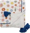 Kinderdecke Bloomingville MINI Cherry Rose Recycelt Kuschelweich