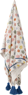 Kinderdecke Bloomingville MINI Cherry Rose Recycelt Kuschelweich
