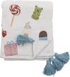 Kinderdecke Bloomingville Sweets Natur recycelte Baumwolle