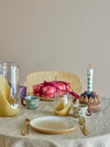 Kindertasse Steingut Blau Bloomingville MINI – Unikat Wolkenmotiv