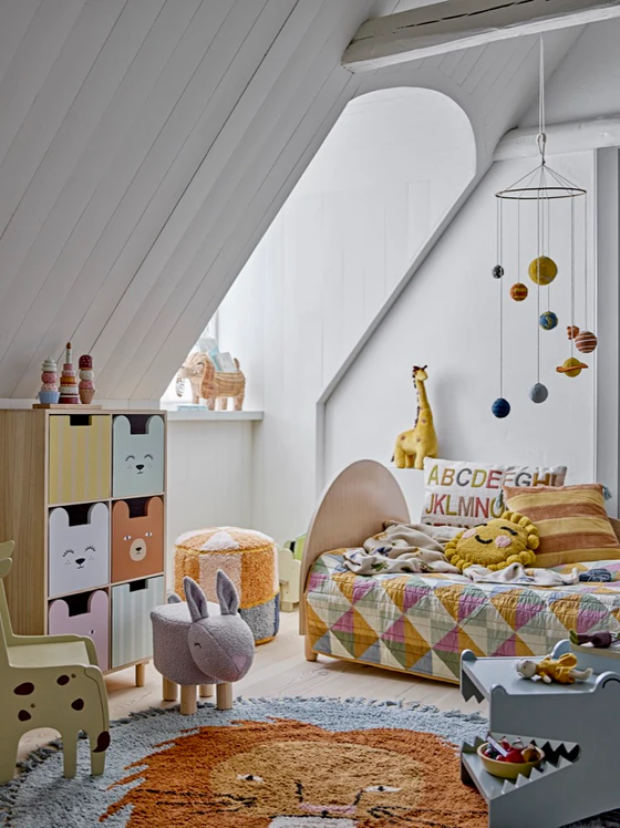 Stapelturm-Spielzeug Bloomingville MINI Celebrate Natur Holz