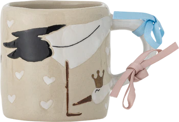 Kindertasse Steingut Natur Bloomingville Bambino – Handgefertigt Unikat