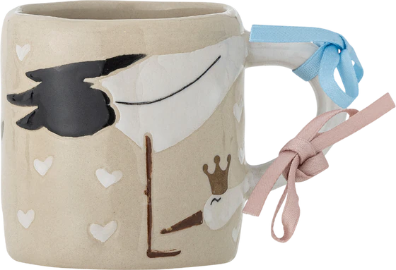 Kindertasse Steingut Natur Bloomingville Bambino – Handgefertigt Unikat