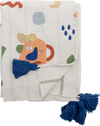 Kinderdecke Bloomingville Sylvie Natur Recycelt Fruchtmotive