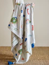 Kinderdecke Bloomingville Sylvie Natur Recycelt Fruchtmotive