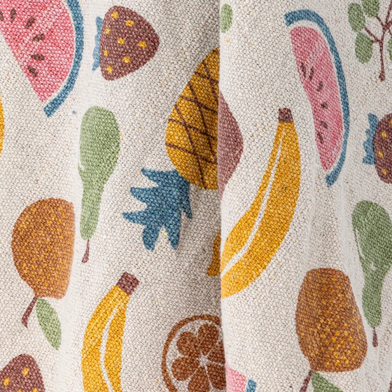 Wohndecke für Kinder Bloomingville Fruitta Gelb Recycelt